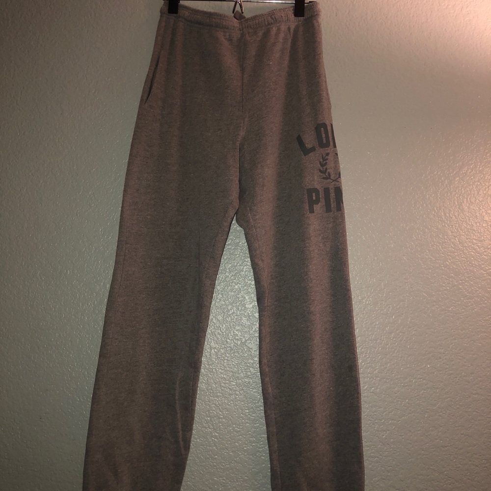 Pink sweatpants